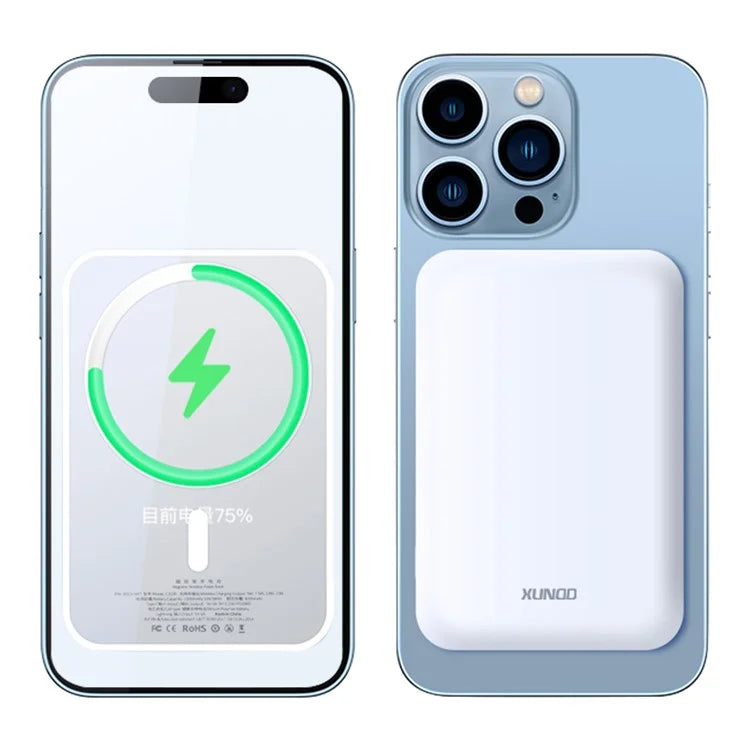 XUNDD 10000mAh Magnetic Wireless Charging Power Bank 20W Fast Charging