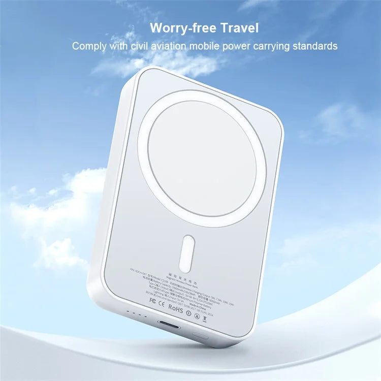 XUNDD 10000mAh Magnetic Wireless Charging Power Bank 20W Fast Charging