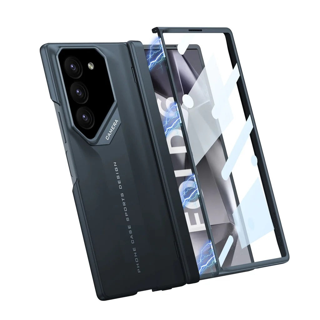 Samsung Galaxy Z Fold 6 GKK Raptor Pro Case with Magnetic Hinge & Front Glass Protection