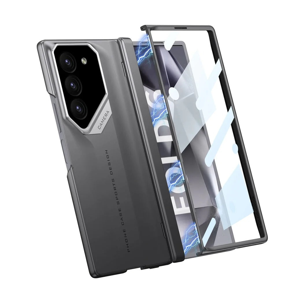 Samsung Galaxy Z Fold 6 GKK Raptor Pro Case with Magnetic Hinge & Front Glass Protection