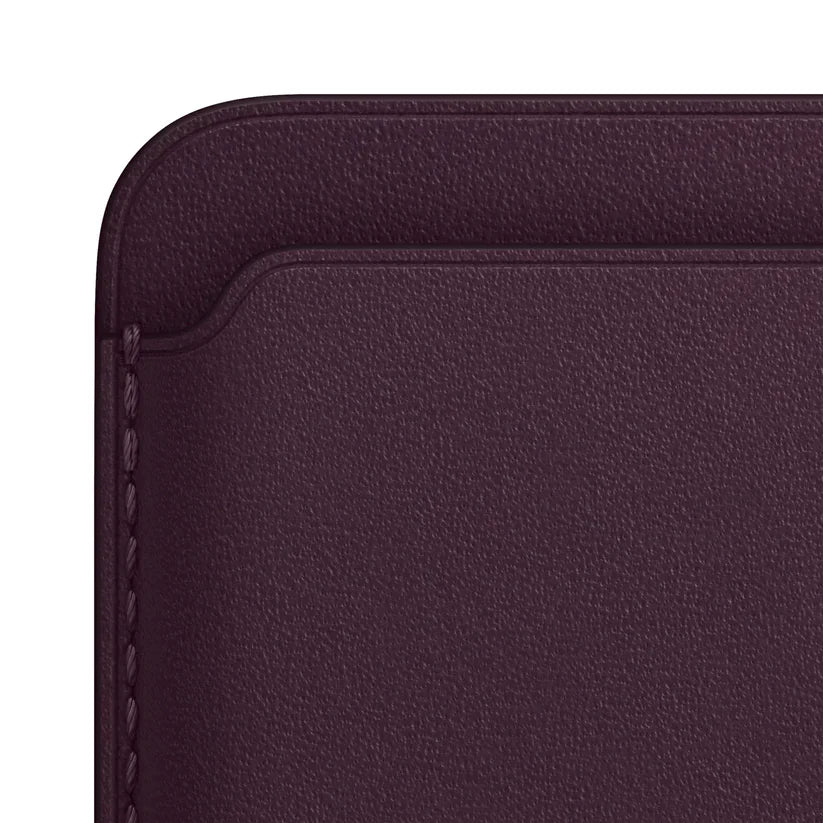 iPhone 13 Leather Wallet Magsafe With Logo