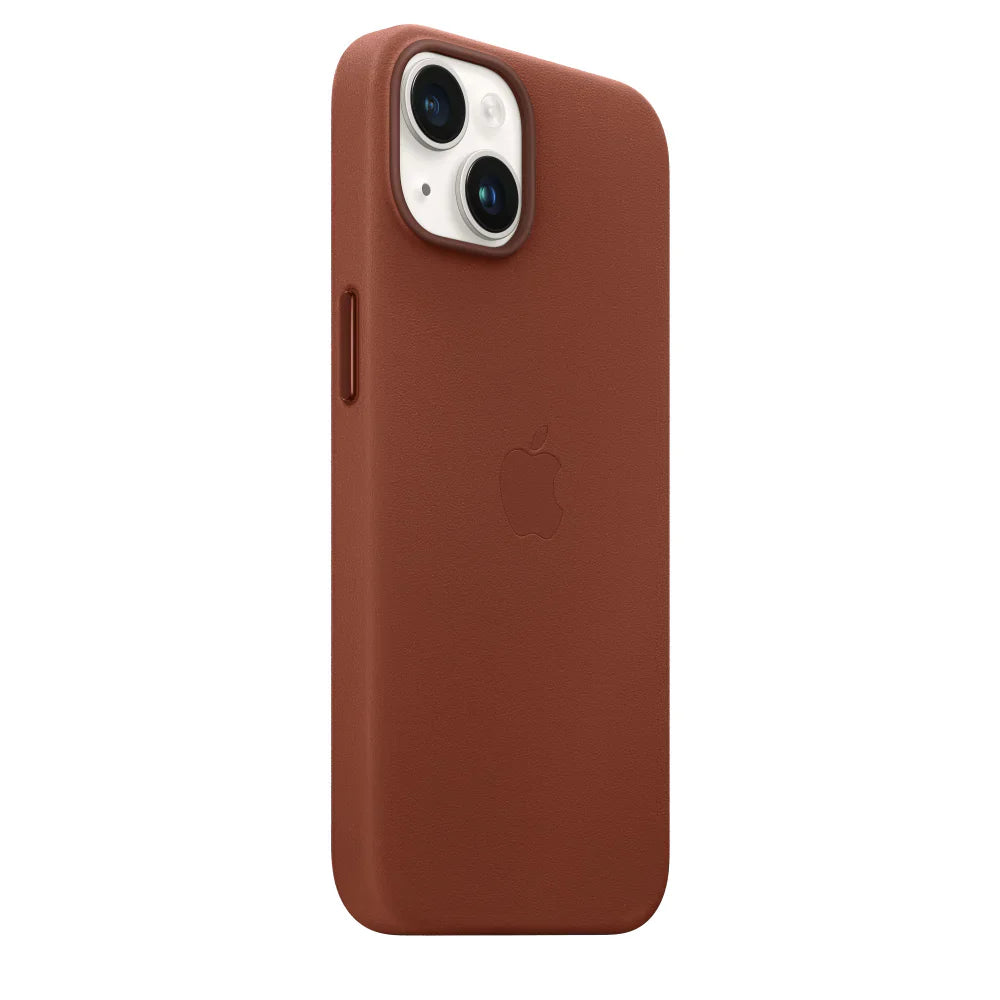iPhone 13 Leather Case with MagSafe Umber Brown