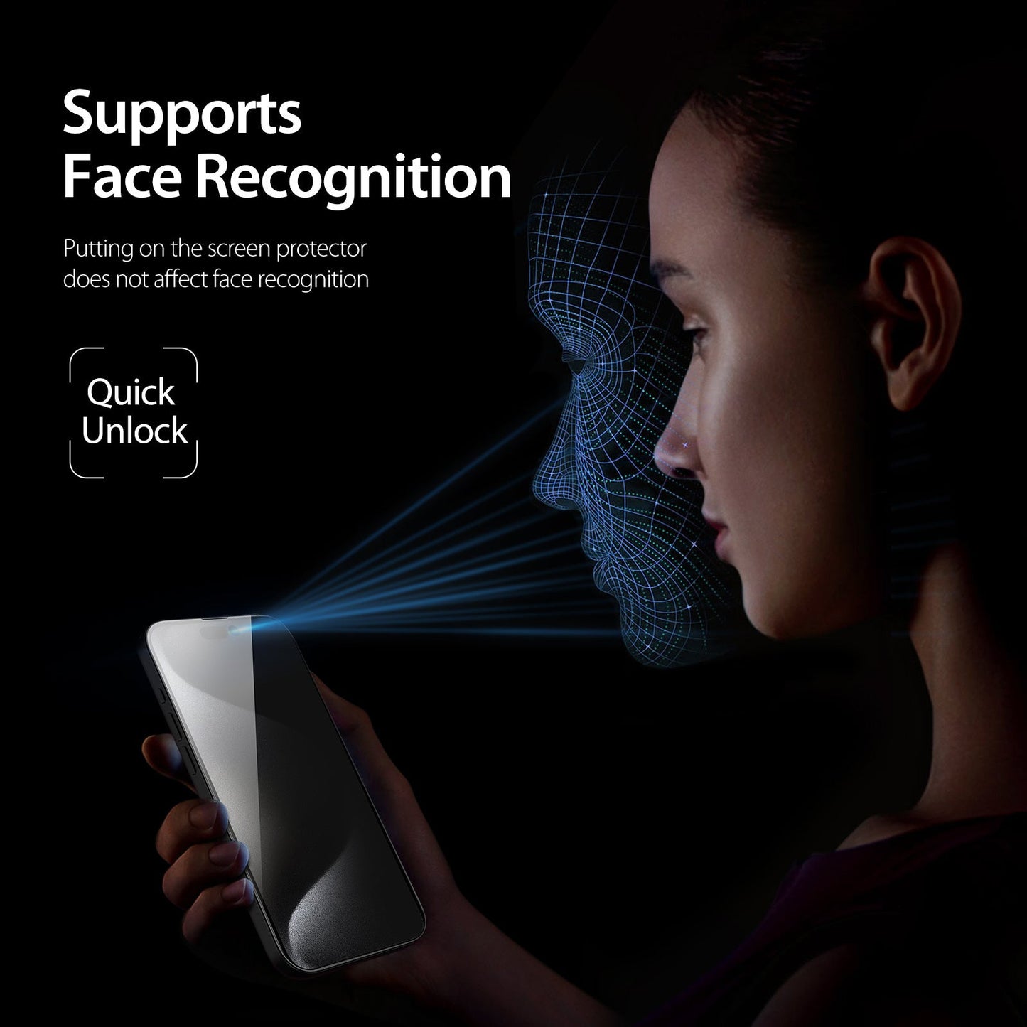 iPhone 13 Anti Spy Privacy Tempered Glass Screen Protector