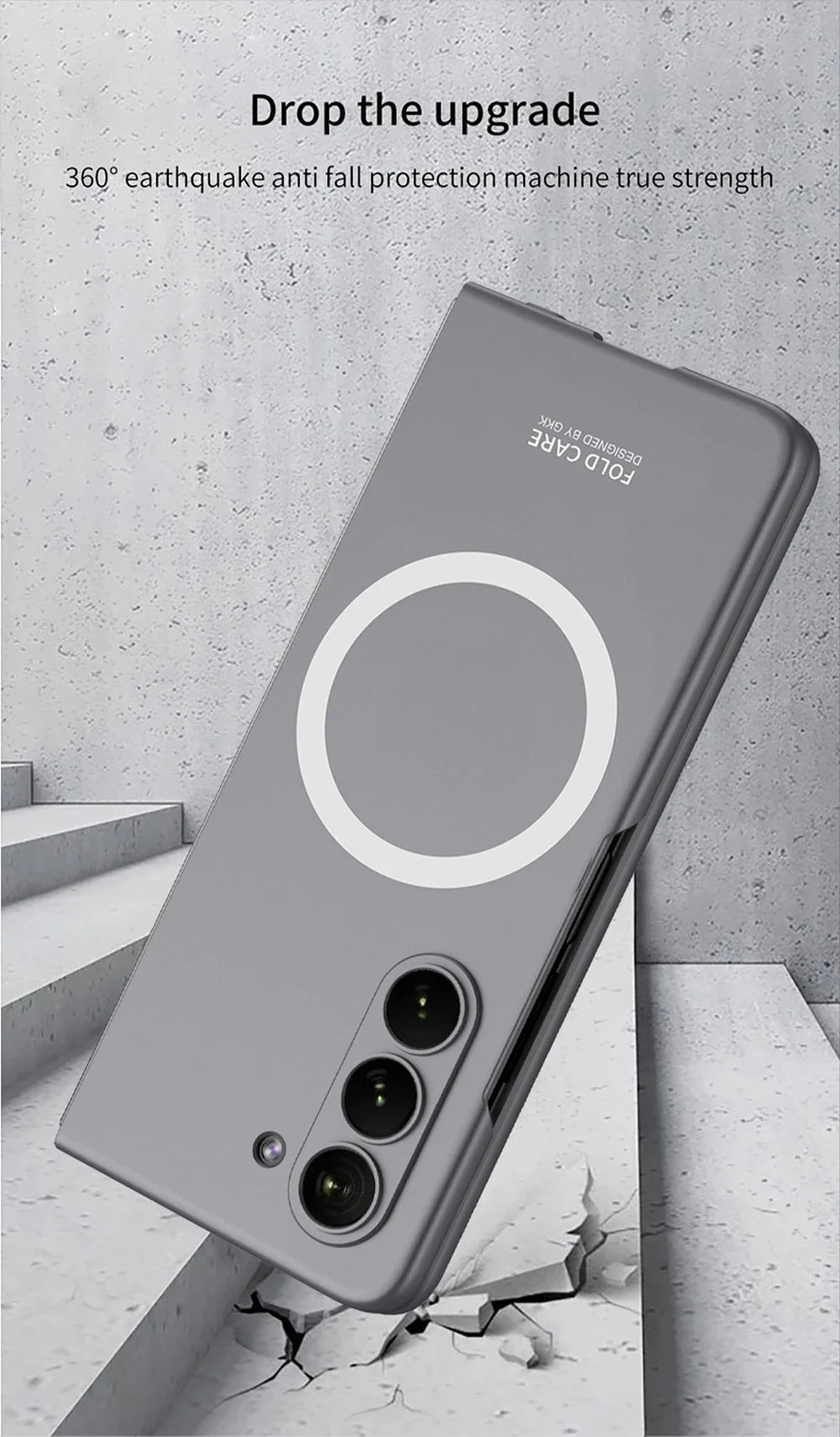 Samsung Galaxy Z Fold 5 Ultra Thin Matte Finish Case with Magsafe - Geen