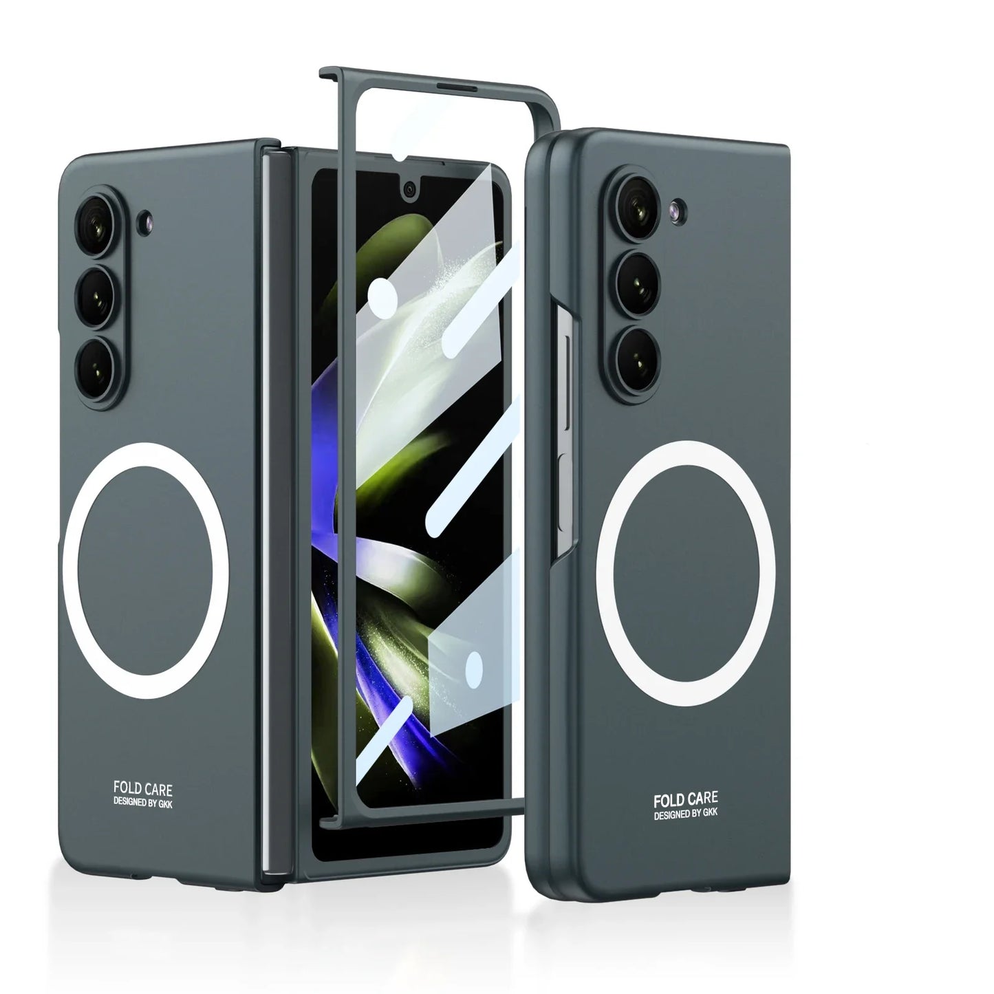 Samsung Galaxy Z Fold 5 Ultra Thin Matte Finish Case with Magsafe - Geen