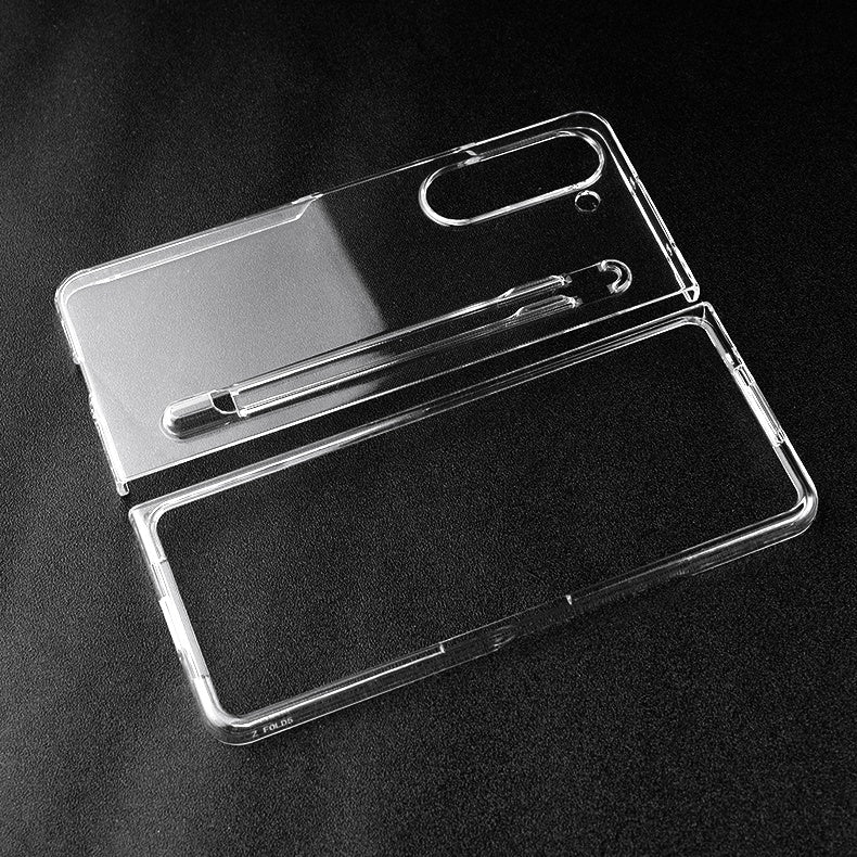Samsung Galaxy Z Fold 5 Cristal Clear Transparent Case with S Pen - Clear