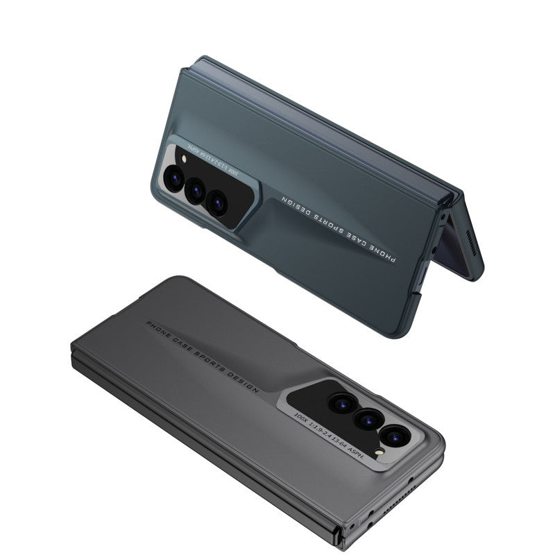 Samsung Galaxy Z Fold 6 Car Style PC Case with Camera & Front Glass Protection