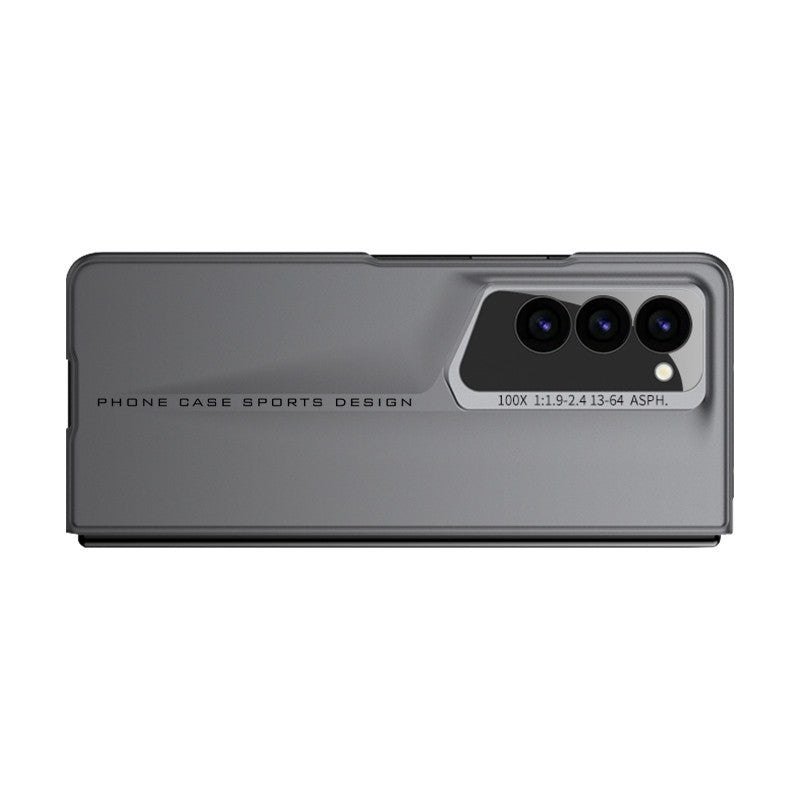 Samsung Galaxy Z Fold 6 Car Style PC Case with Camera & Front Glass Protection