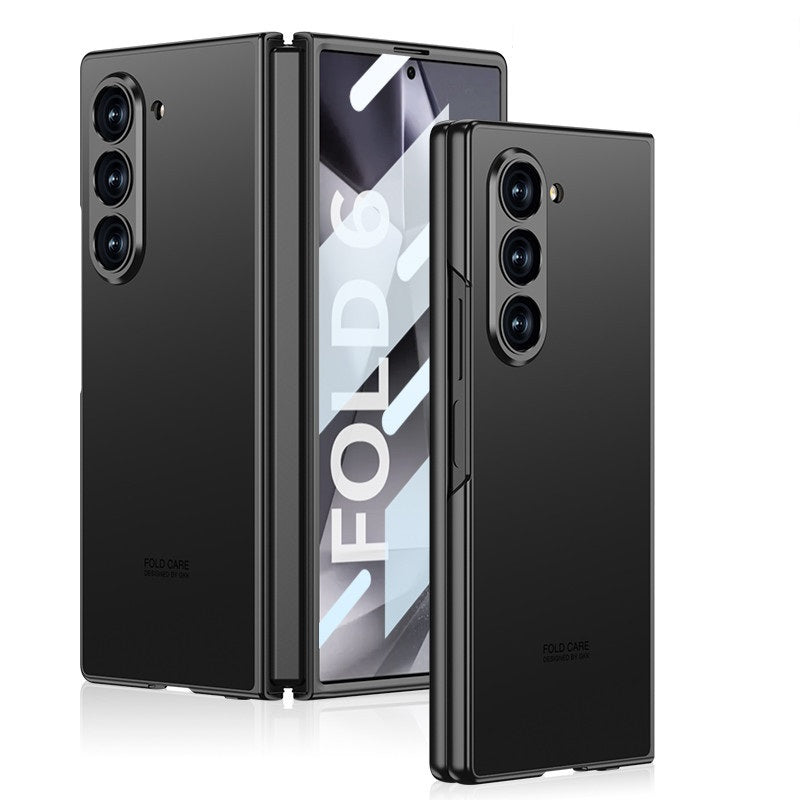 Samsung Galaxy Z Fold 6 GKK AG Matte Frosted Shine Case with Inbuilt Glass Protection