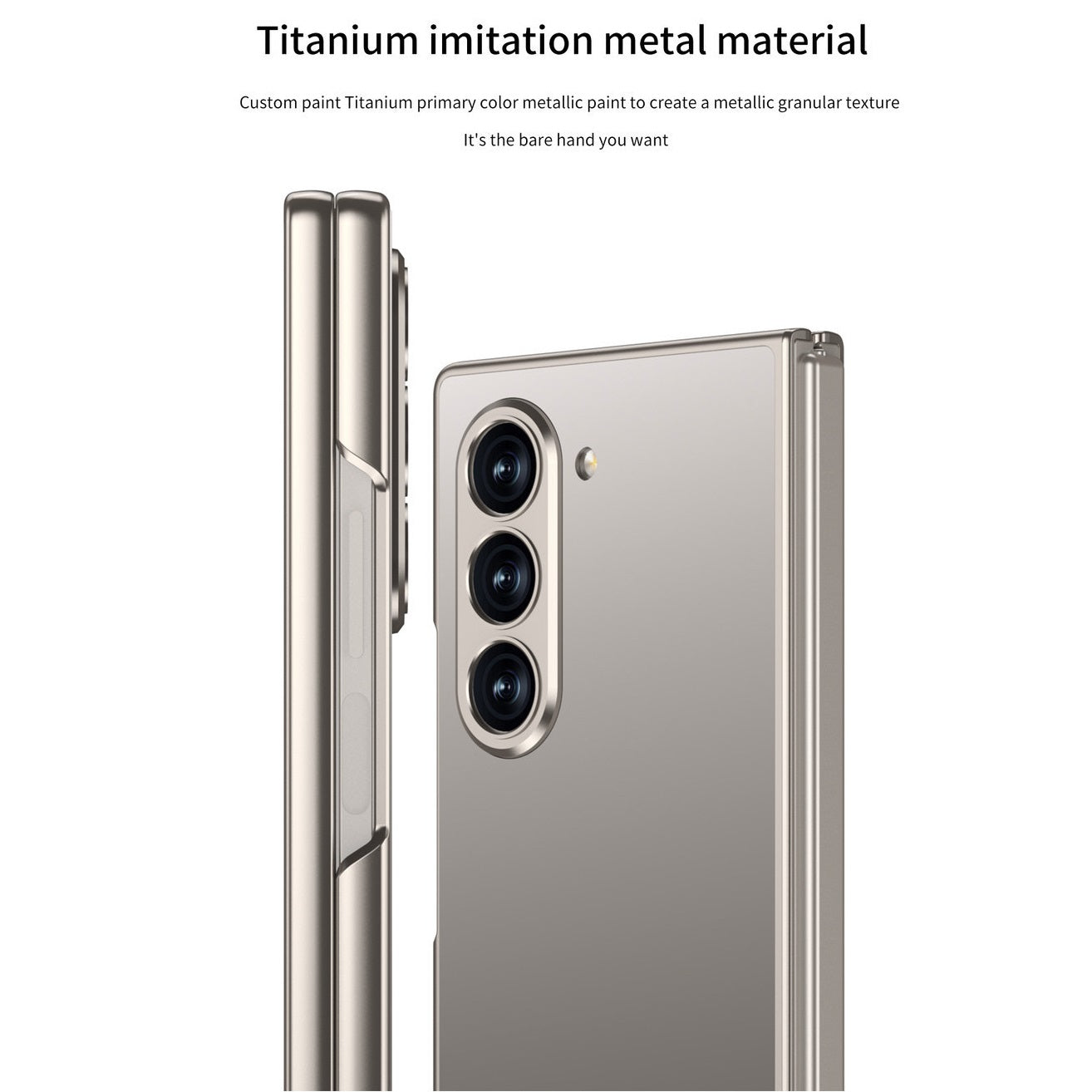 Samsung Galaxy Z Fold 6 GKK AG Matte Frosted Shine Case with Inbuilt Glass Protection