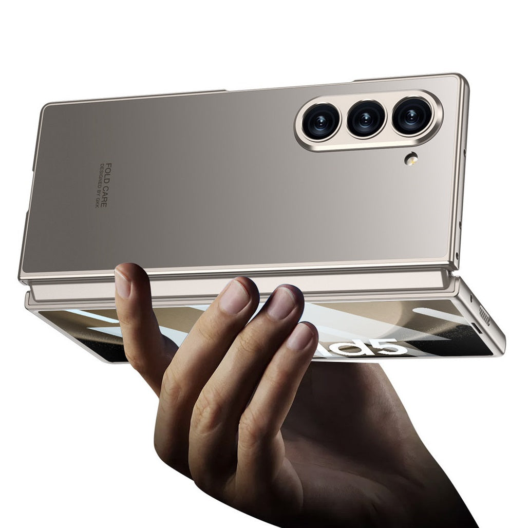 Samsung Galaxy Z Fold 6 GKK AG Matte Frosted Shine Case with Inbuilt Glass Protection