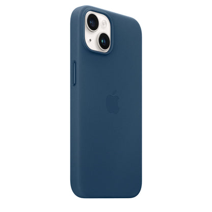 iPhone 13 Leather Case with MagSafe Cosmo Blue