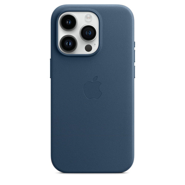 iPhone 15 Pro Max Leather Case with MagSafe Animation - Blue