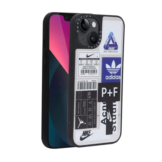 iPhone 13 Starbucks Reflective Mirror Case - Multi