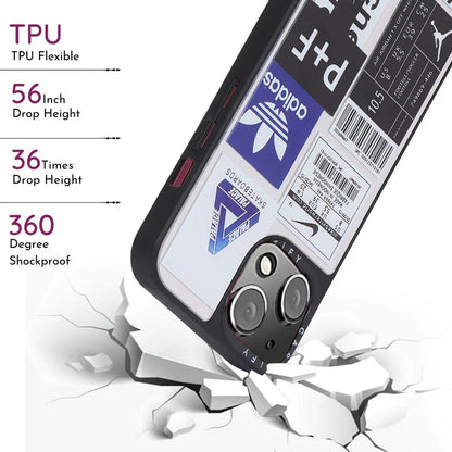 iPhone 13 Starbucks Reflective Mirror Case - Multi
