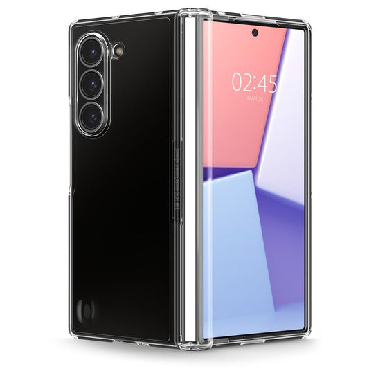 Samsung Galaxy Z Fold 6 Cristal Clear Case with Hinge Protection & Inbuilt Front Glass