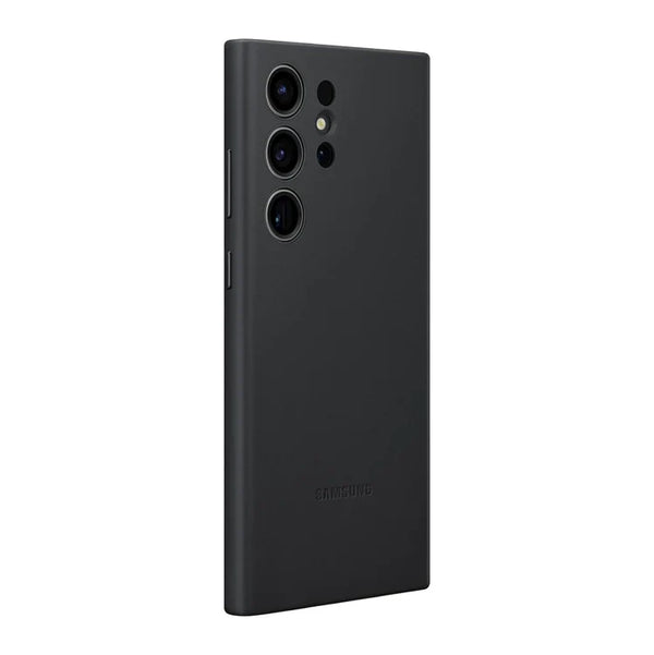 Samsung Galaxy S24 Ultra Leather Case Slim Profile - Black