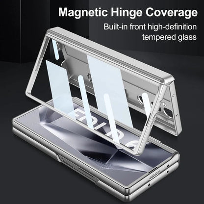 Samsung Galaxy Z Fold 6 GKK Raptor Pro Case with Magnetic Hinge & Front Glass Protection