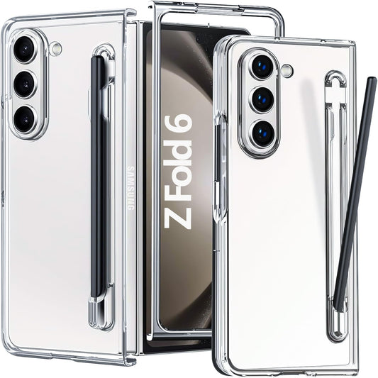 Samsung Galaxy Z Fold 4 Cristal Clear Transparent Case with S Pen - Clear