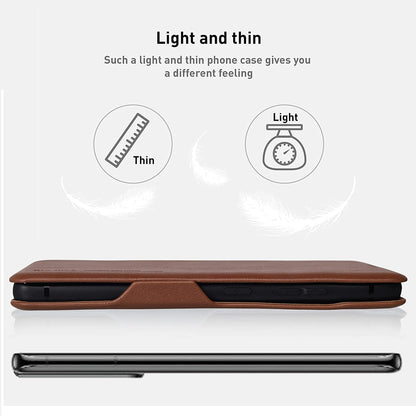 Samsung Galaxy S25 Ultra Shockproof Flip Cover  - Brown