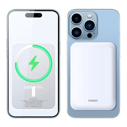 XUNDD 10000mAh Magnetic Wireless Charging Power Bank 20W Fast Charging