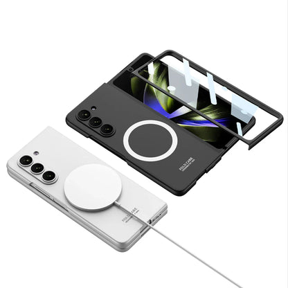 Samsung Galaxy Z Fold 5 Ultra Thin Matte Finish Case with Magsafe - Wine
