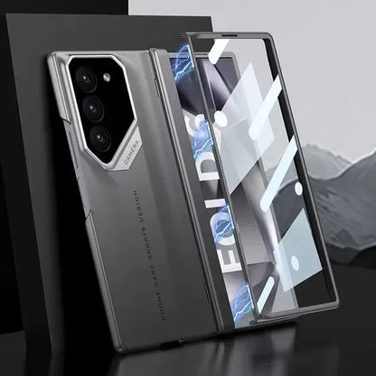 Samsung Galaxy Z Fold 6 GKK Raptor Pro Case with Magnetic Hinge & Front Glass Protection