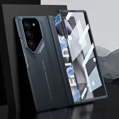 Samsung Galaxy Z Fold 6 GKK Raptor Pro Case with Magnetic Hinge & Front Glass Protection