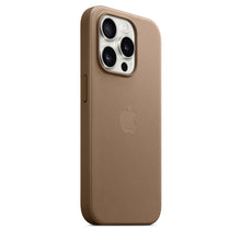 iPhone 15 Pro Max Leather Case with MagSafe Animation - Natural Titanium