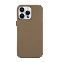 iPhone 15 Pro Max Leather Case with MagSafe Animation - Natural Titanium