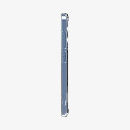 Samsung Galaxy S25 Shockproof Transparent Case with Metal Kickstand Holder - Clear