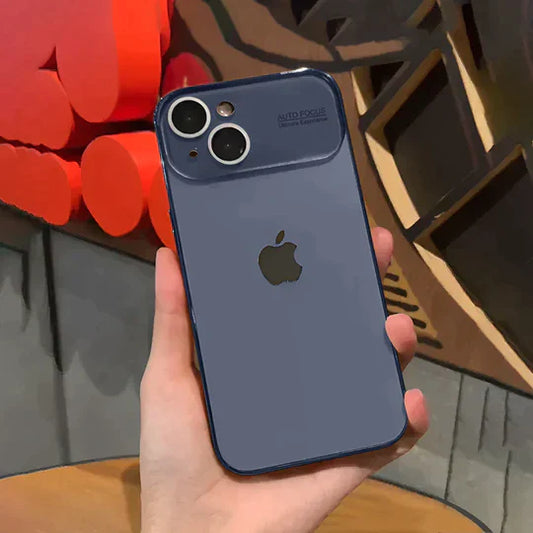 iPhone 13 Full Lens Glass Case-Black