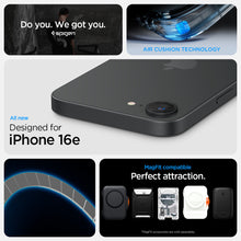 iPhone 16e Hybrid Cristal Clear Back Cover Case with Magsafe - Transparent