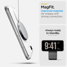 iPhone 16e Hybrid Cristal Clear Back Cover Case with Magsafe - Transparent