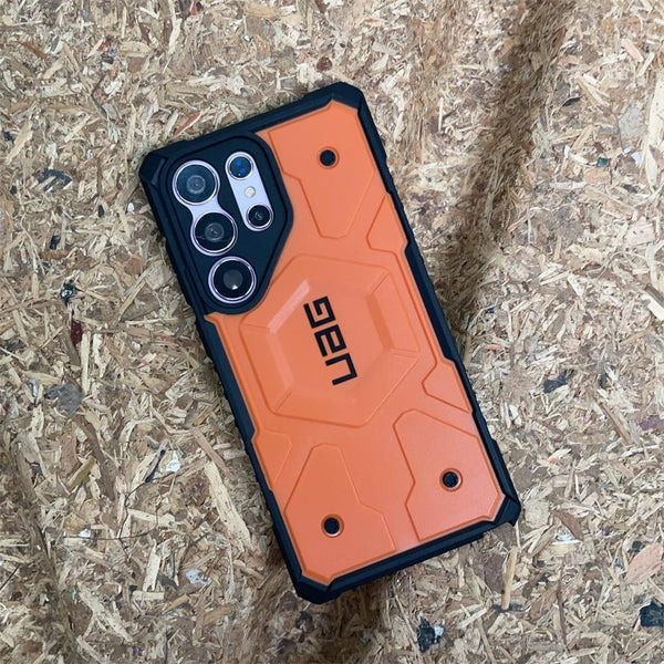 Samsung Galaxy S23 Ultra UAG Pathfinder Rugged Heavy Duty MagSafe Case - Orange