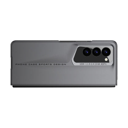 Samsung Galaxy Z Fold 6 Car Style PC Case with Camera & Front Glass Protection