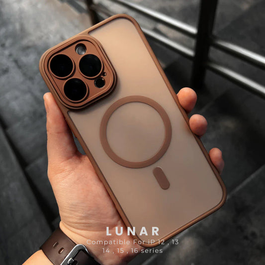 iPhone 16 Pro Max Matte Frosted Camera Protection Case with Magsafe - Desert