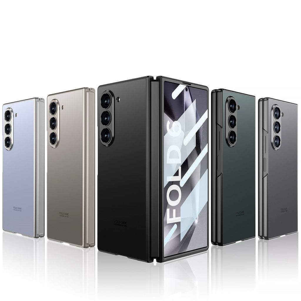 Samsung Galaxy Z Fold 6 GKK AG Matte Frosted Shine Case with Inbuilt Glass Protection