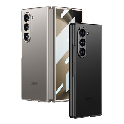 Samsung Galaxy Z Fold 6 GKK AG Matte Frosted Shine Case with Inbuilt Glass Protection
